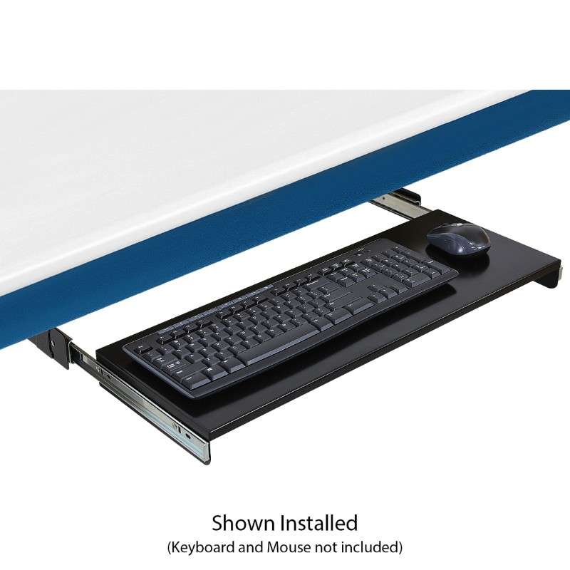 Heavy Duty Metal Keyboard Tray, 21"W x 11"D